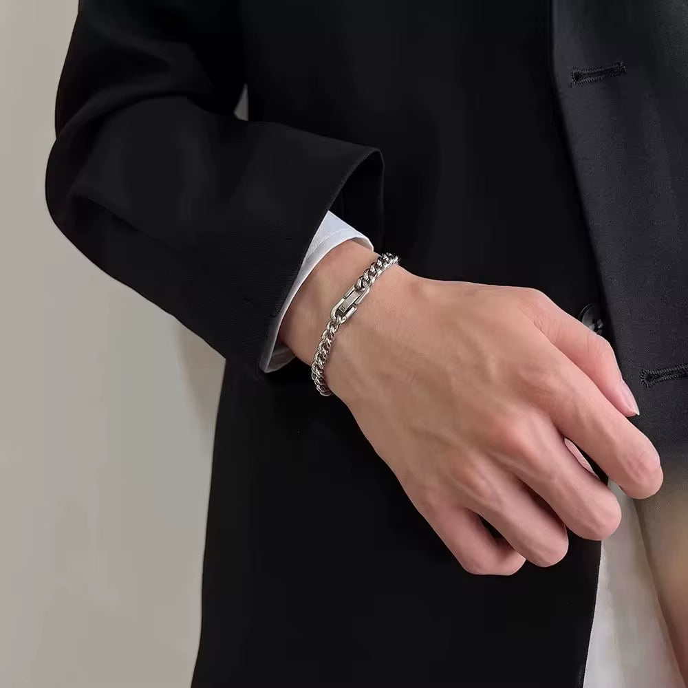 Stainless Steel Bracelet - Cuban Link