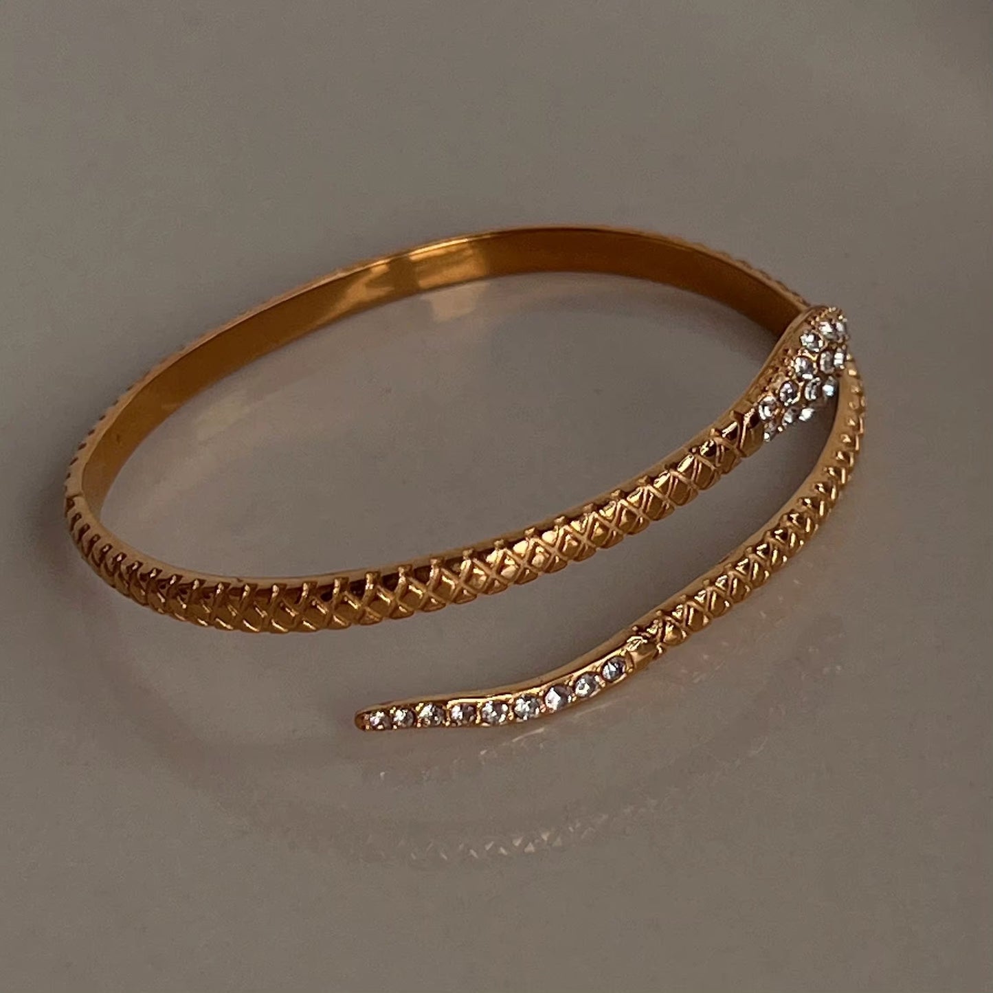 Bracelet - Gold Snake Chain - Waterproof Stainless Steel