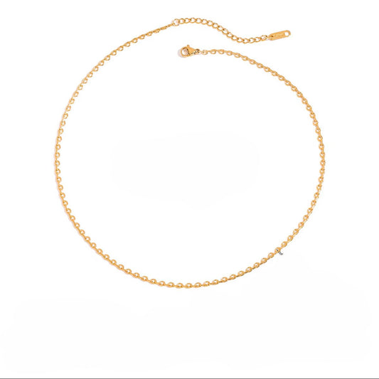 Gold Plated Stainless Steel Chain - Bead