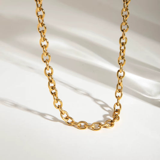 Gold Plated Stainless Steel Chain - Bold