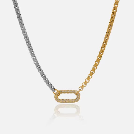 Gold Plated Stainless Steel Necklace - You