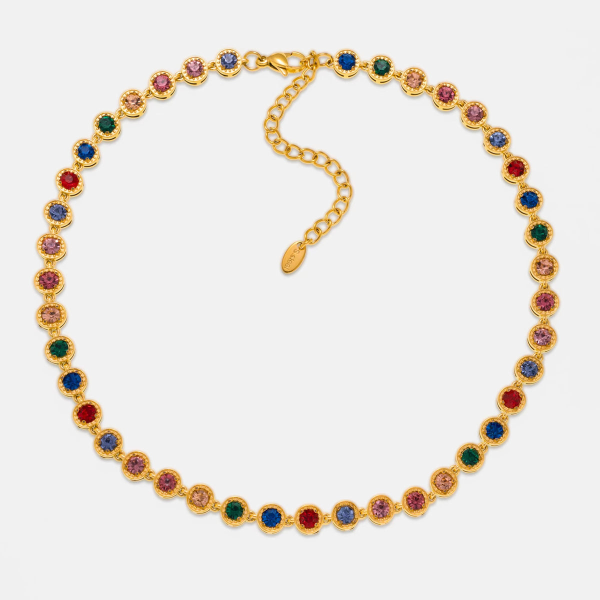 Gold Plated Stainless Steel - Color Choker