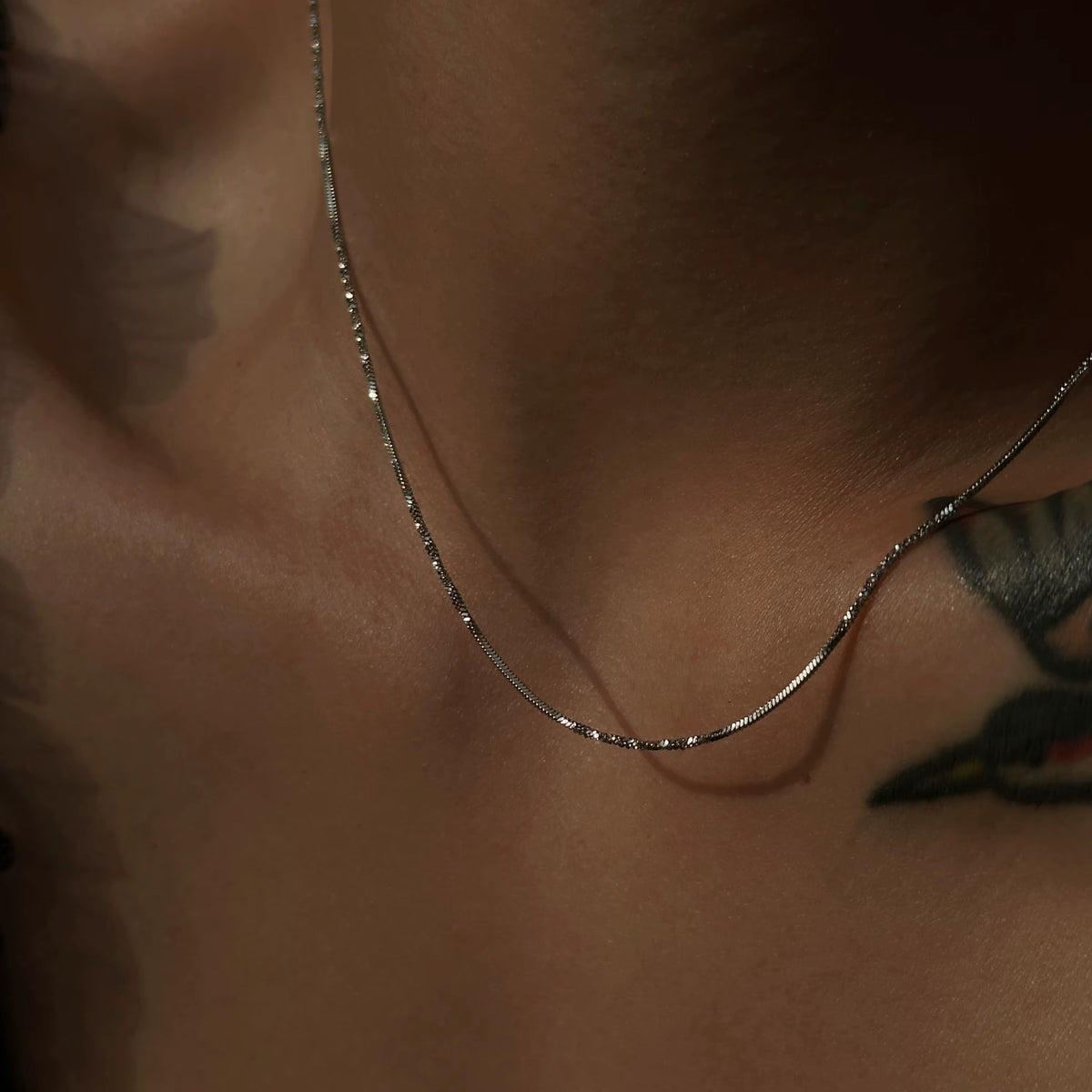 Gold Plated Stainless Steel Chain - Twist Snake