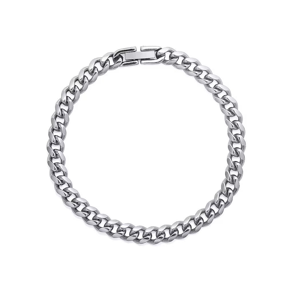 Stainless Steel Bracelet - Cuban Link