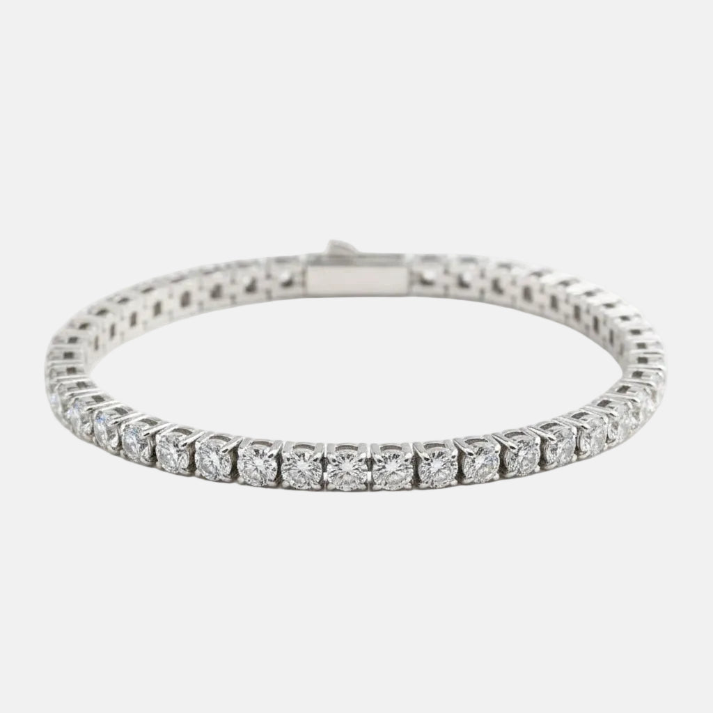 Stainless Steel Tennis Bracelet with Zircon stones - Pulsera