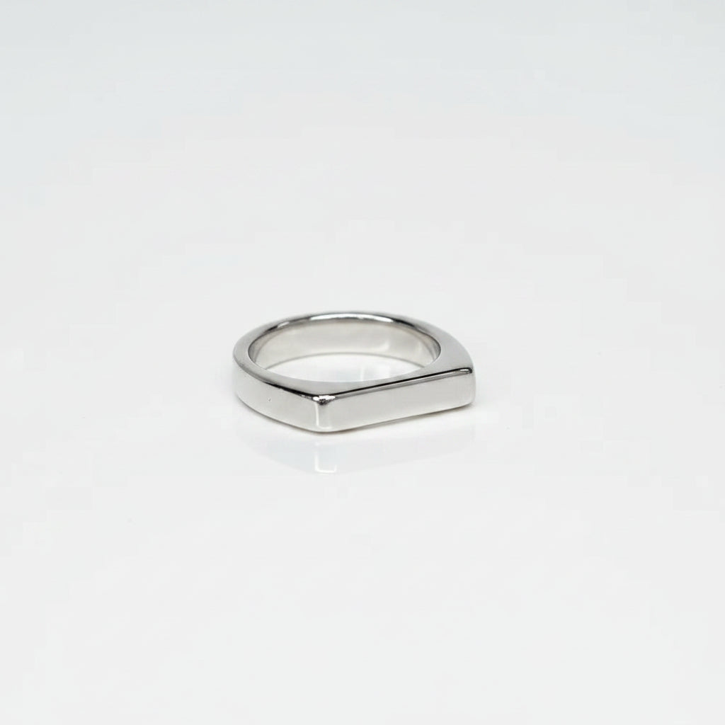 Stainless Steel Polished Ring- Bright Thin
