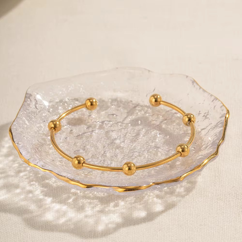 vergoldeten edelstahl armbands