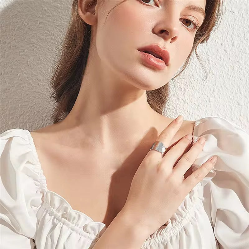 Gold Plated Stainless Steel Ring -  Genial