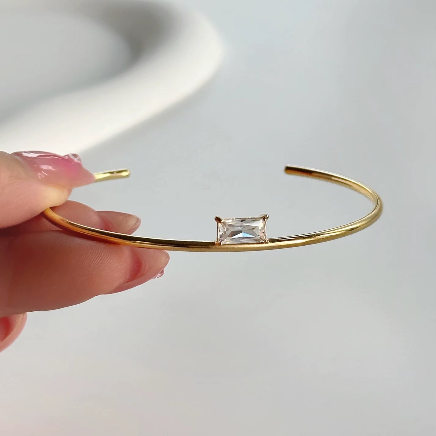 Gold Plated Stainless Steel Bracelet - Shine