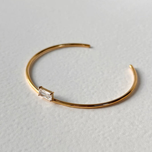 Armband aus vergoldetem Edelstahl – Glanz